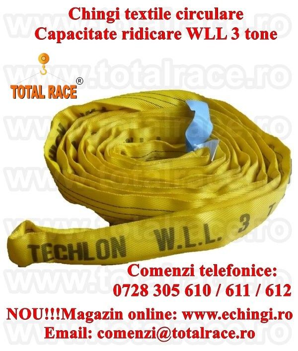 Sufe textile circulare 3 tone 1 metru