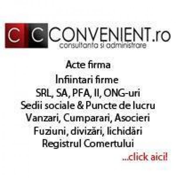 Infiintare firma, Gazduire Sedii sociale/ profesionale