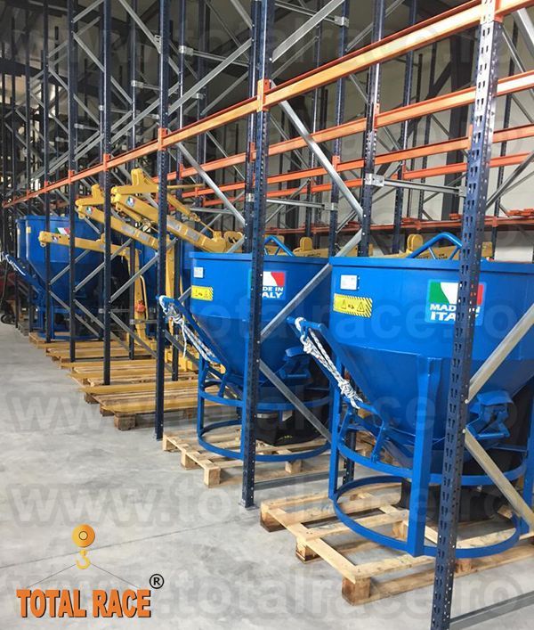 Utilaj constructii bena turnat beton