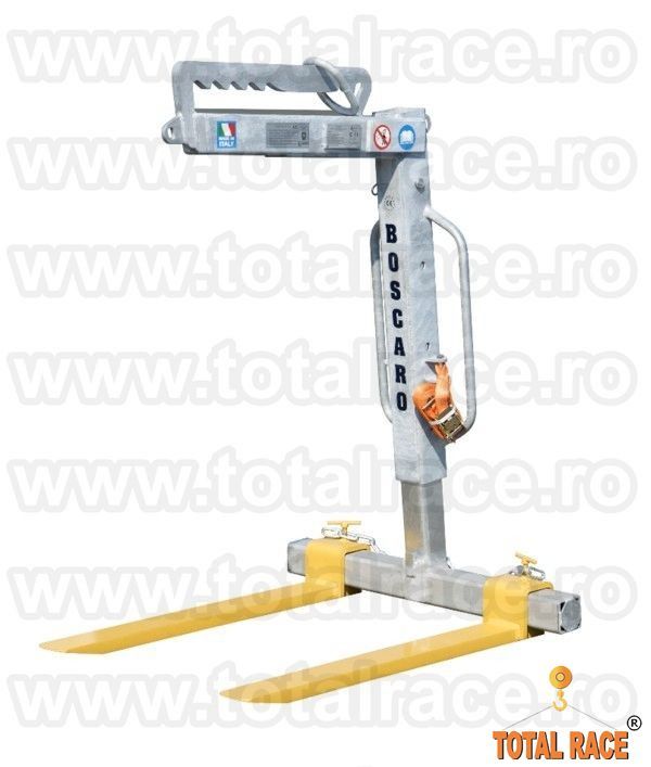 Furca macara pentru europaleti,echipamente de ridicat