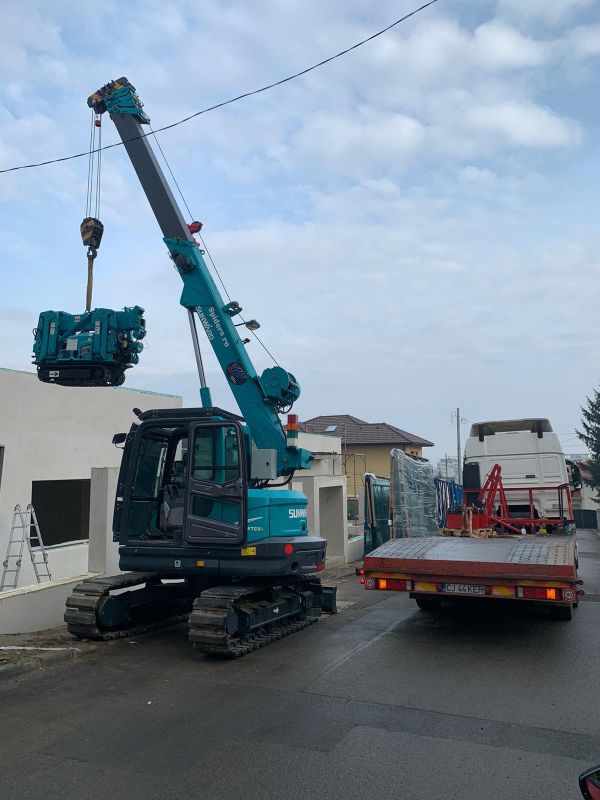 Inchiriere sau vanzare macara pe senile