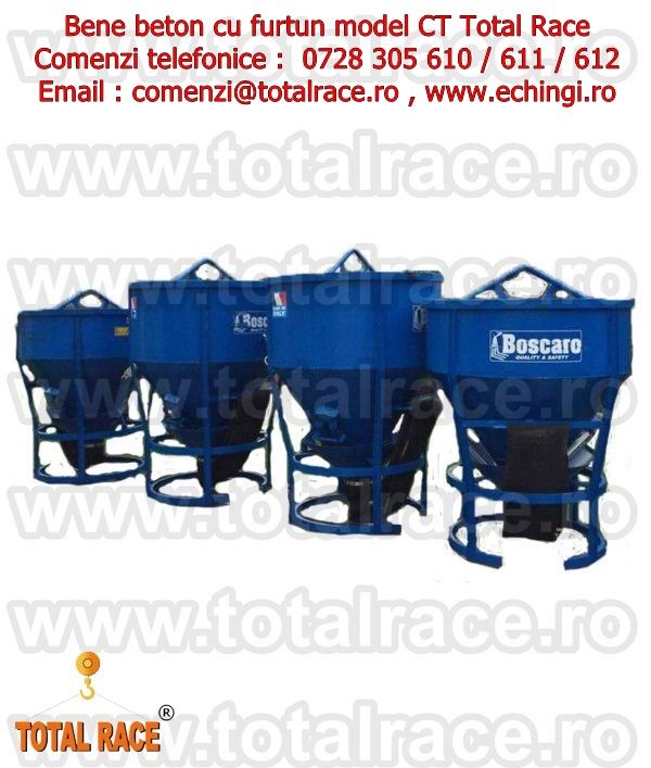 Bena cu descarcare centrala