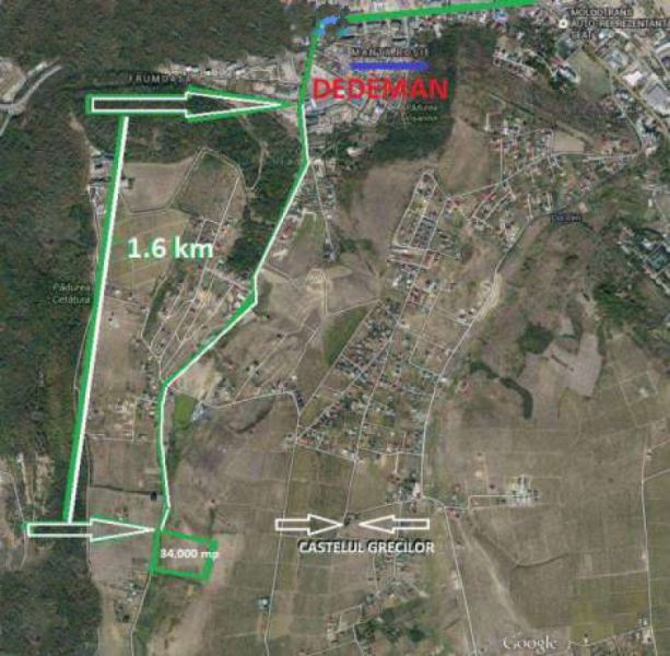 Teren Iasi Manta Rosie Fostul Dedeman 2 ha parcelabil Constructii Rezidential