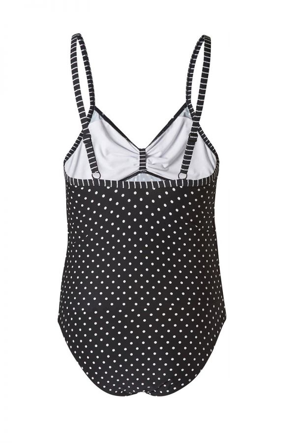 Costum de baie intreg cu buline pentru gravide Noppies