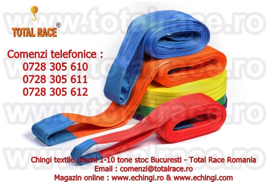 Chingi textile pentru ridicat sarcini