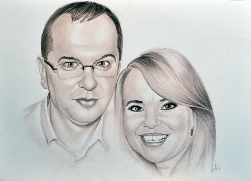 Caricaturi si portrete la comanda