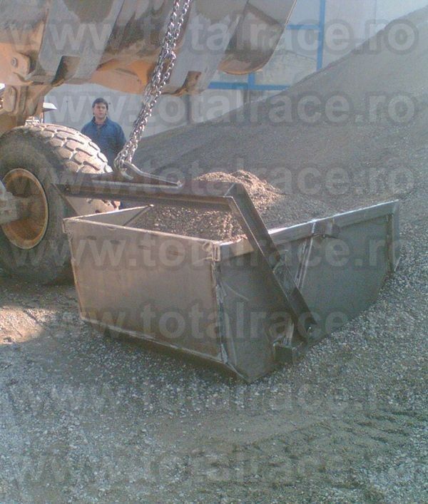 Bene macara autodescarcare Bena basculabila Haba metalica