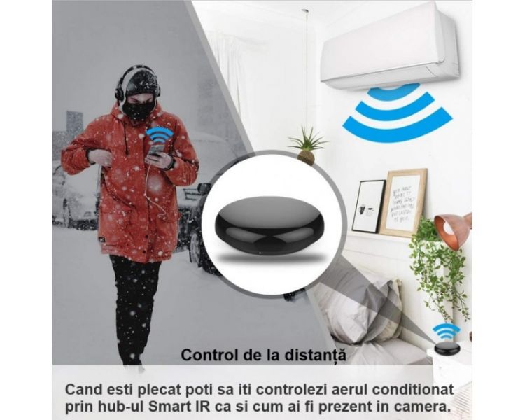 Telecomanda smart WiFi inlocuieste telecomanda