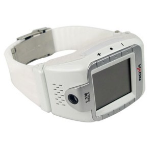 Ceas de mana telefon Nova N800 white si black