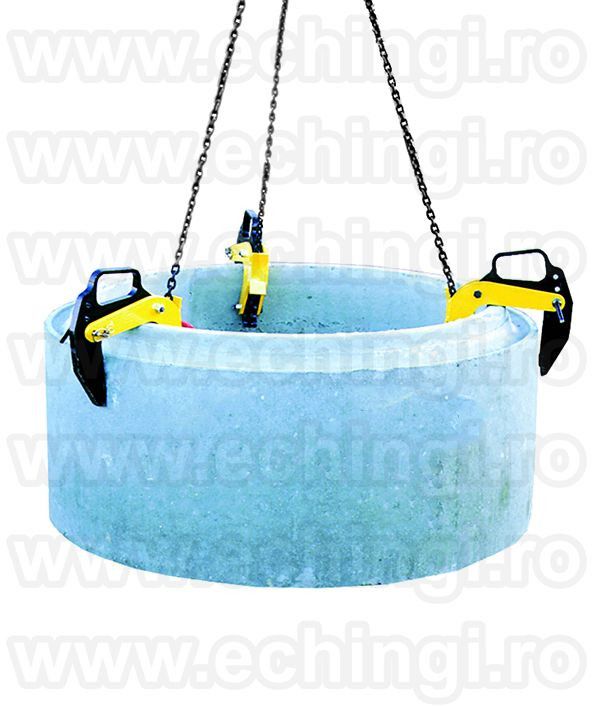 Cleste reglabil pentru ridicare camine beton model   BTG 50-180mm   0728.305.610
