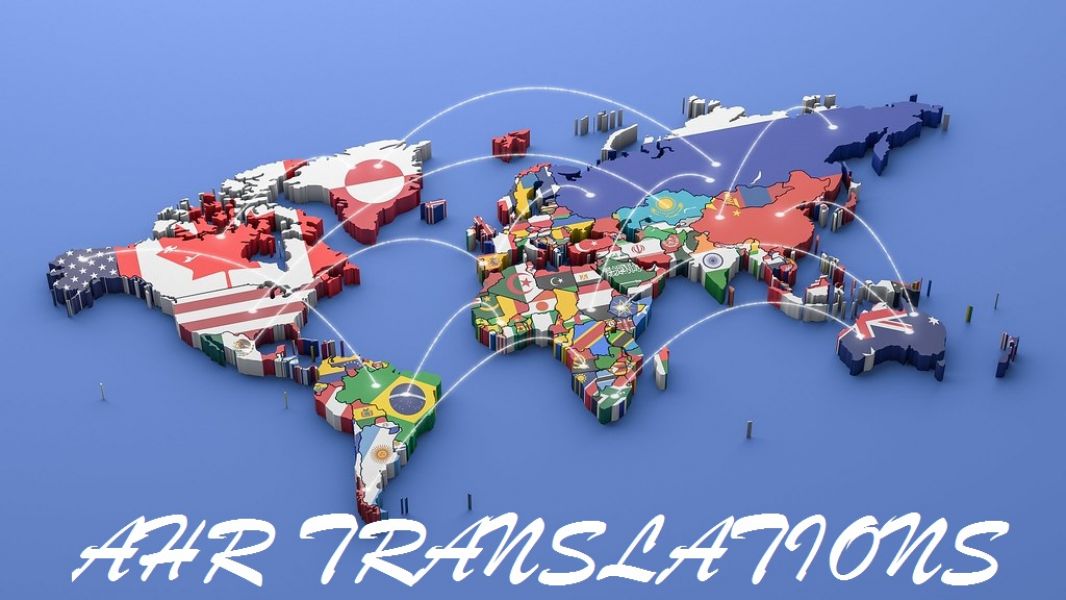 AHR TRANSLATIONS  Fast online translations + 100 authorized translators 