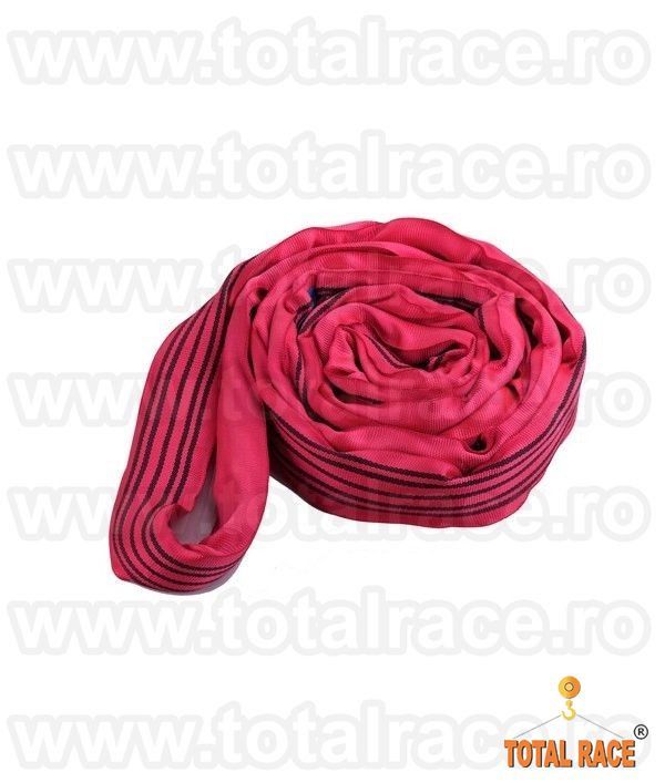 Chingi de ridicare din polyester cu urechi de prindere sau circulare pentru ridicat sarcini