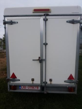Super Remorca Brenderup furgon 1300kg