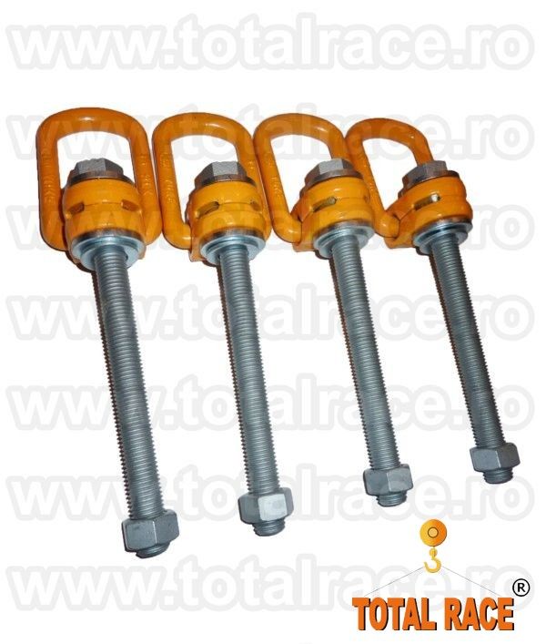 Inele ridicare flexibile tija lunga Total Race