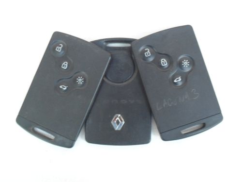 Reparare / programare cartela (cheie) pornire Renault Megane, Laguna, Scenic