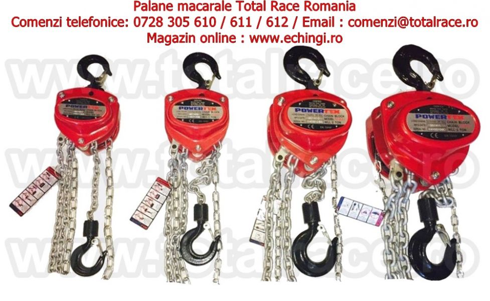 Palan mecanic cu lant  Total Race