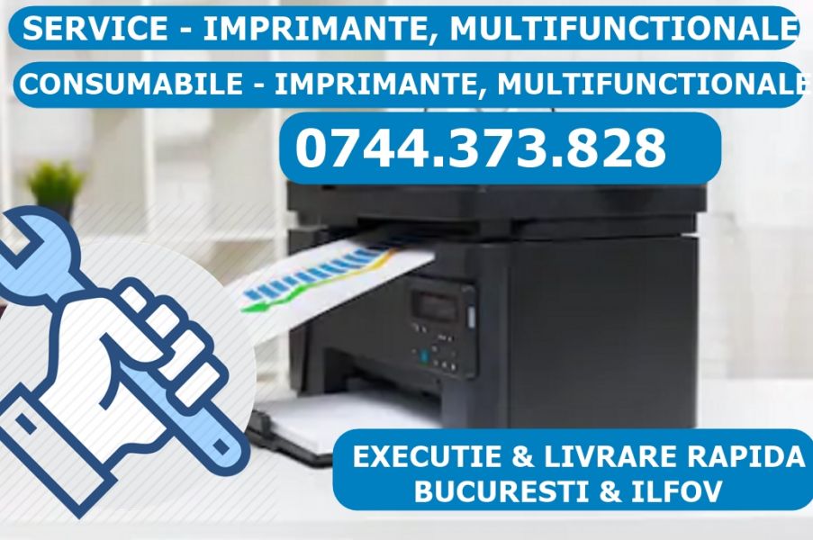 Reparatii imprimante. Reparatii imprimante copiatoare Bucuresti Ilfov.
