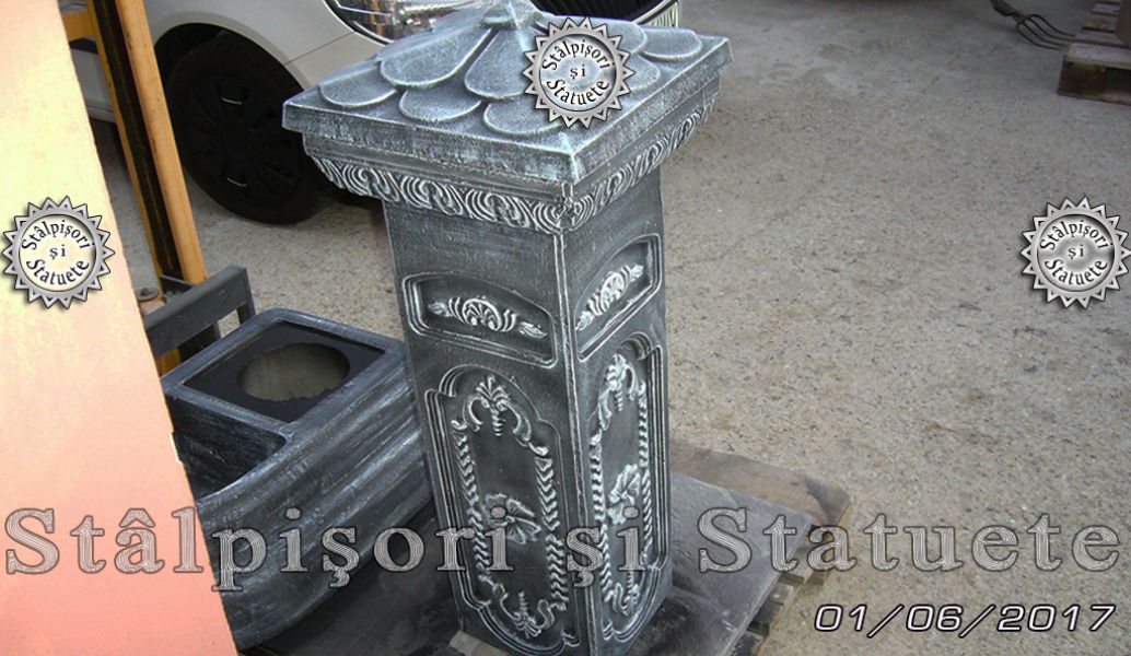 Stalp sustinere garduri din beton model S11.