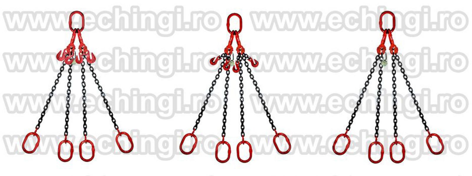 Lanturi de ridicare macara terminatie inele