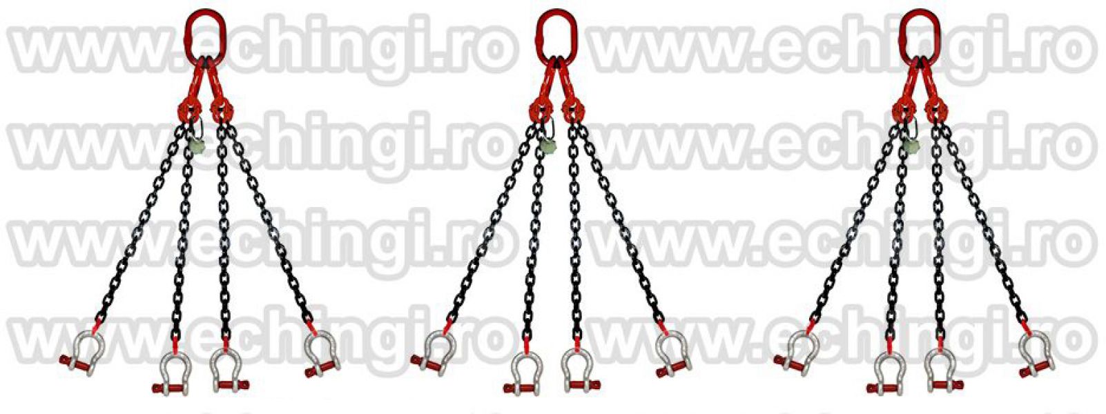 Lanturi de ridicare macara terminatie inele