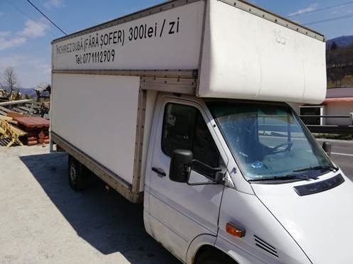 Duba Mercedes Sprinter de inchiriat
