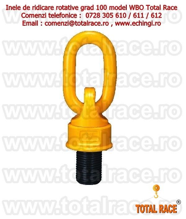 Inele de ridicare rotative grad 100 model WBO Total Race