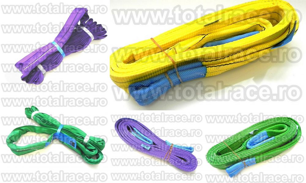 Chingi textile, Dispozitive si echipamente de ridicare din sufe