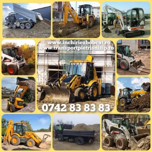 BULDOEXCAVATOR BOBCAT Corbeanca Otopeni Balotesti Snagov