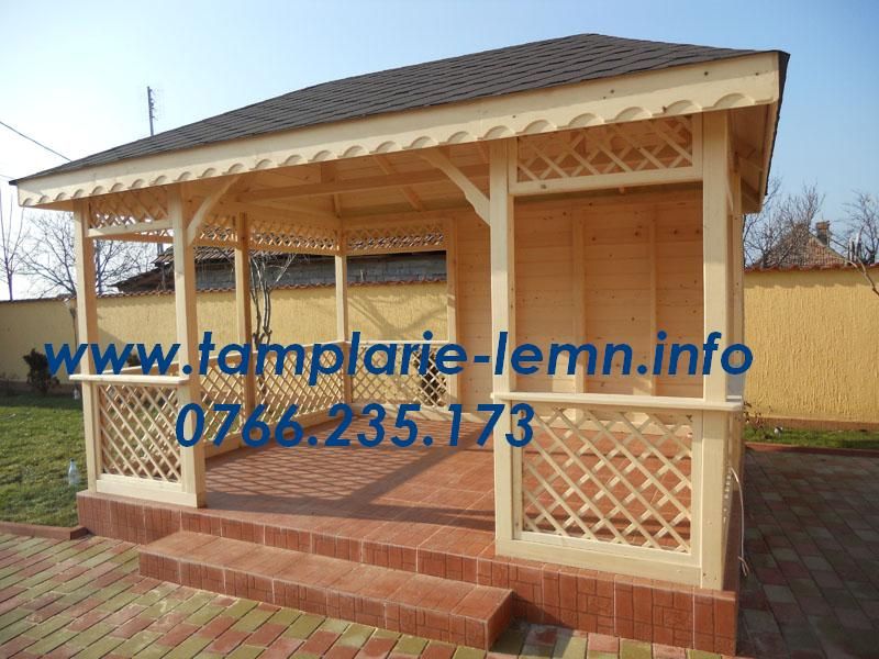 Casute pentru gradina din lemn, foisoare lemn, pergole lemn, mobilier lemn