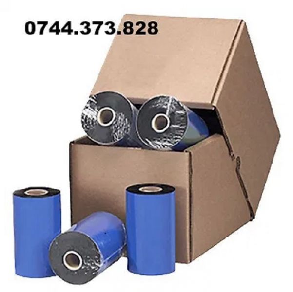 Ribon imprimare termica . Culori: negru, auriu, argintiu, rosu, alb, verde, albastru, etc