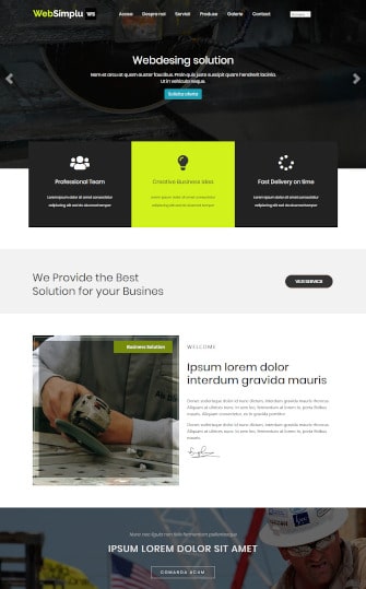Creare site wev