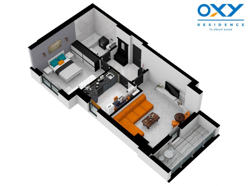 RAHOVA ANTIAERIANĂ 2 CAMERE TIP A *DISCOUNT 10.500 