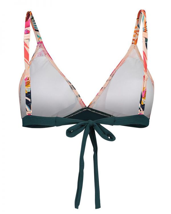 Sutien pentru plaja Nadine Tropical Floral Noppies