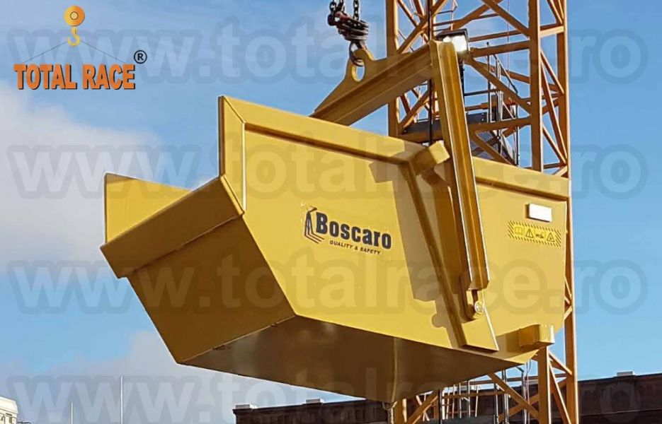 Haba basculabila Bena macara cu autodescarcare